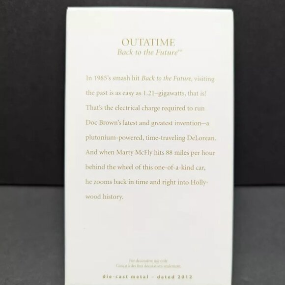 Hallmark Kiddie Car Classics 1957 Blue Ford Thunderbird MINI PEDAL CAR Model & M - Picture 8 of 8